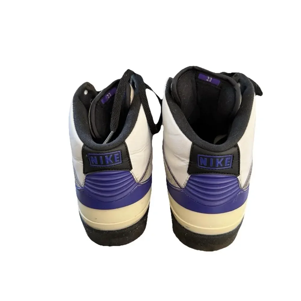 Nike Air Jordan 2 Retro Dark Concord 2013 Men's Sz 11 White Purple OG VTG